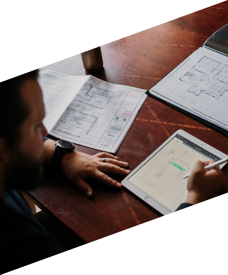 Will Drawing Plans - Copper Co - Will MacLean - Property Management - Real Estate Investing - JV Partner Working Ottawa - Keyspire - BCIN - General Contractor
